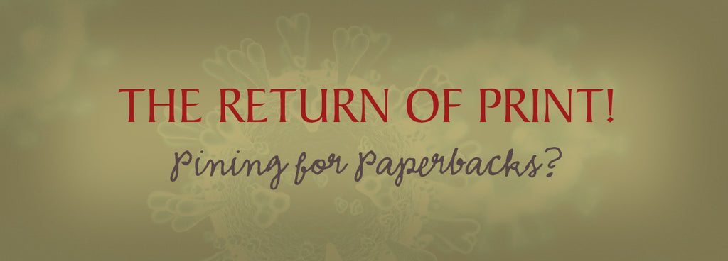 Finally, Print Books Are Back