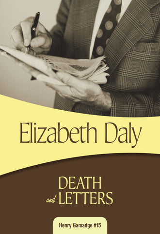Death and Letters, by Elizabeth Daly